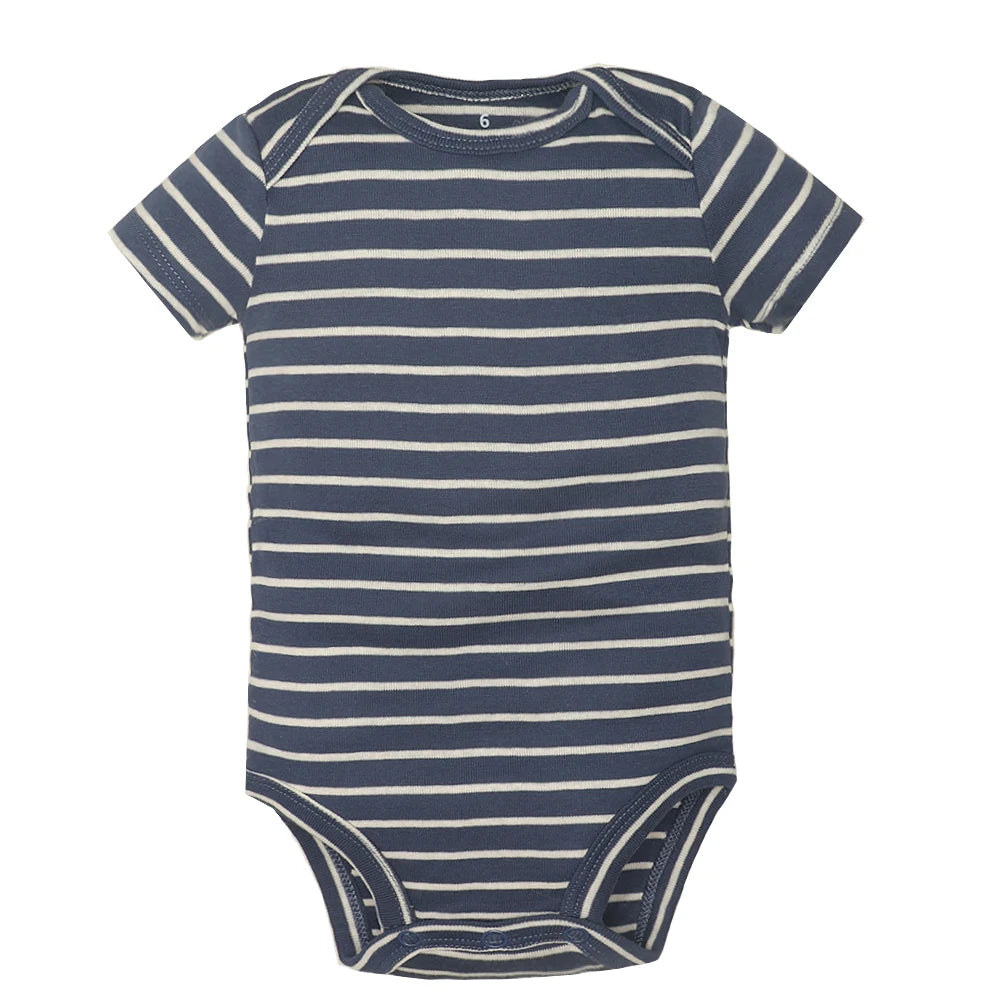 5PCS Baby Cotton Bodysuits