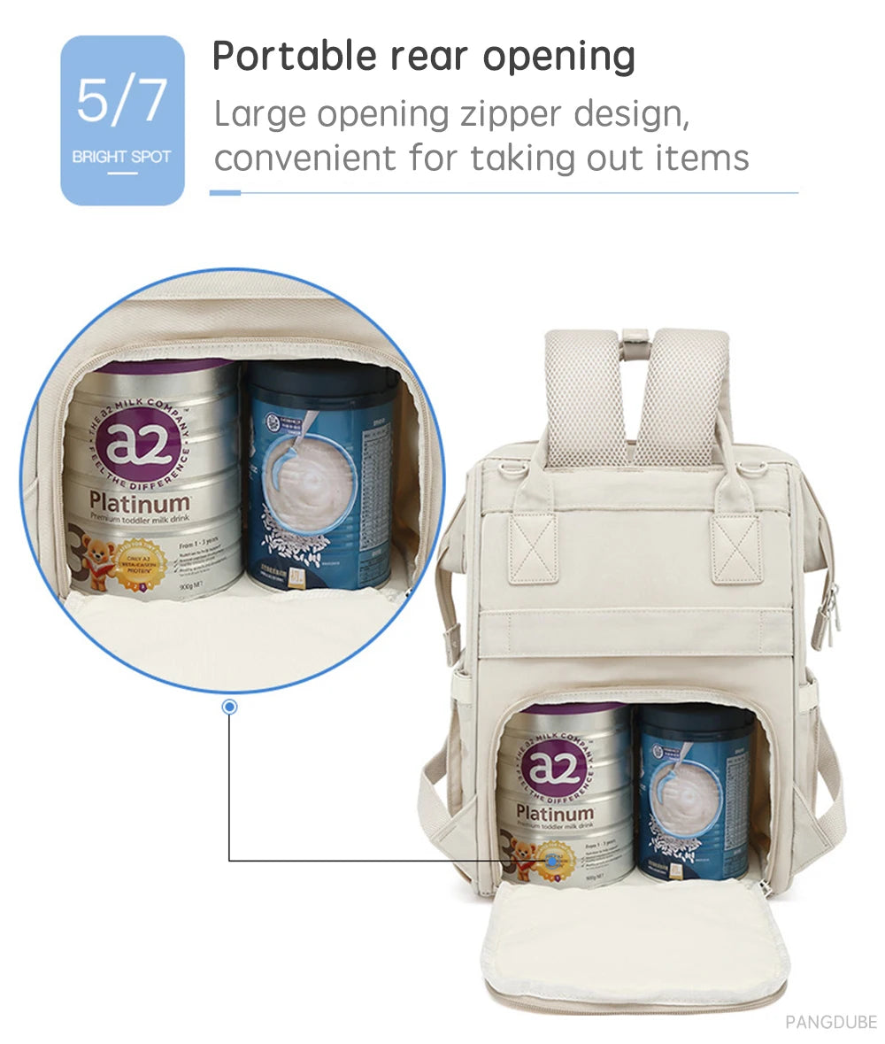 PANGDUBE Baby Nappy Backpack
