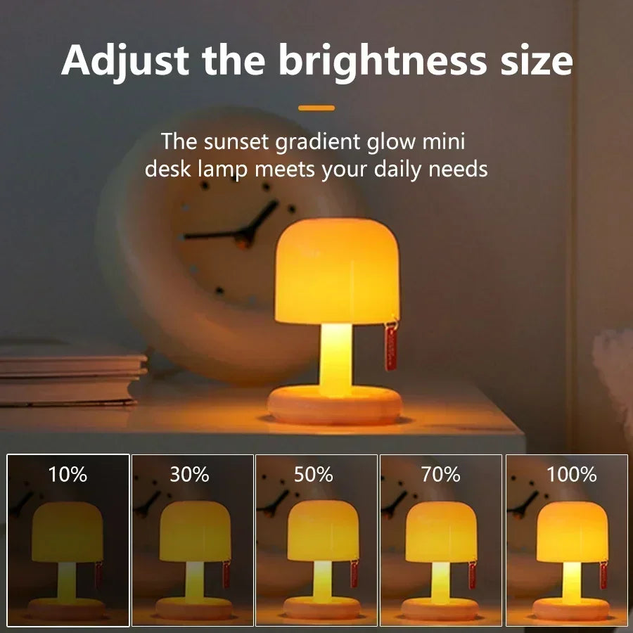 Mini Mushroom LED Night Lamp