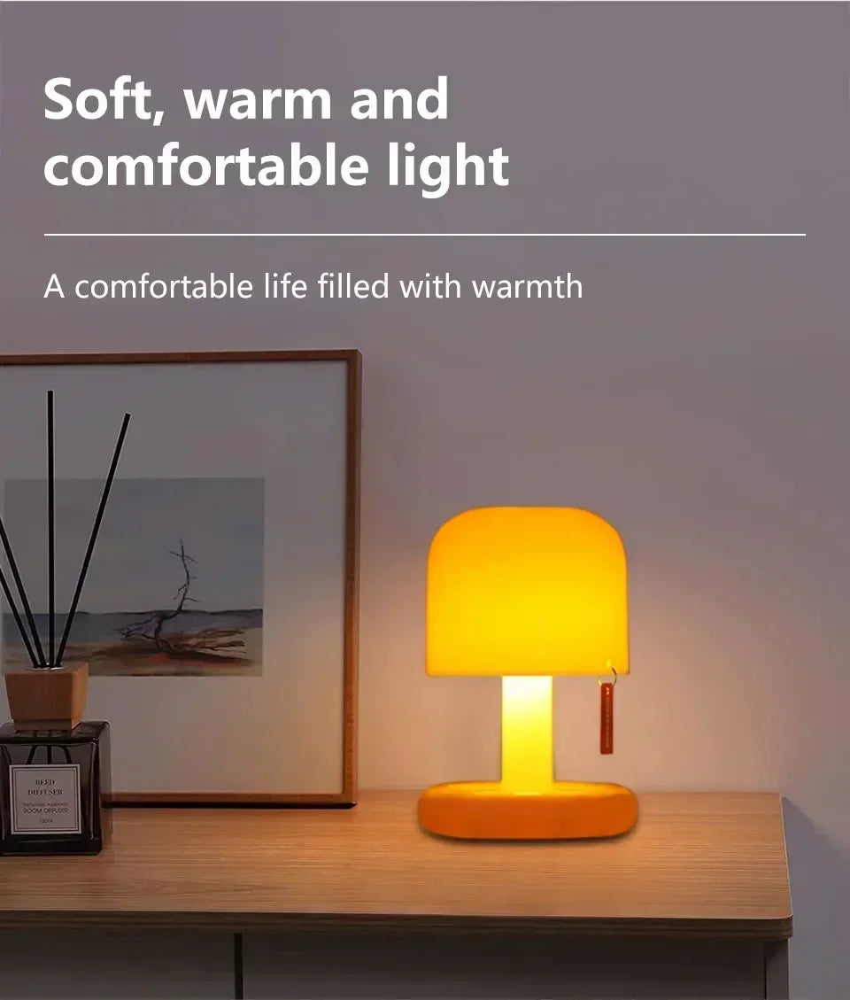 Mini Mushroom LED Night Lamp