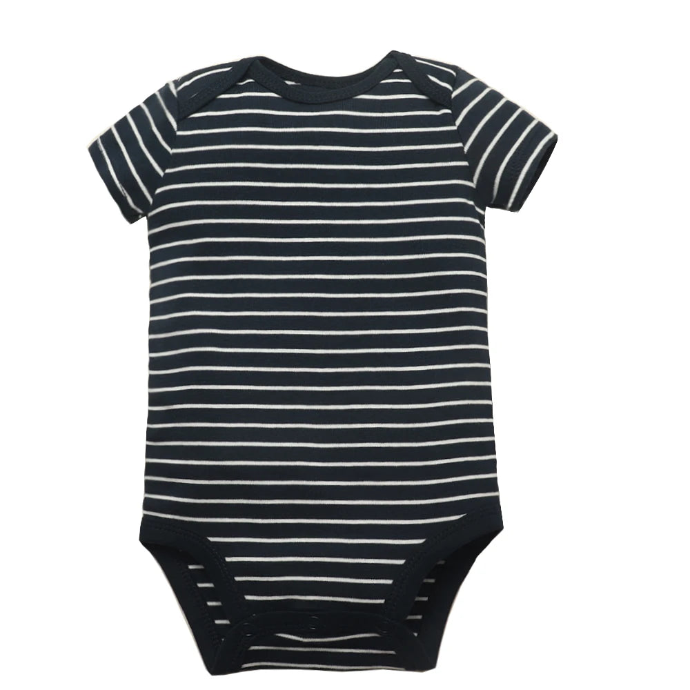 5PCS Baby Cotton Bodysuits