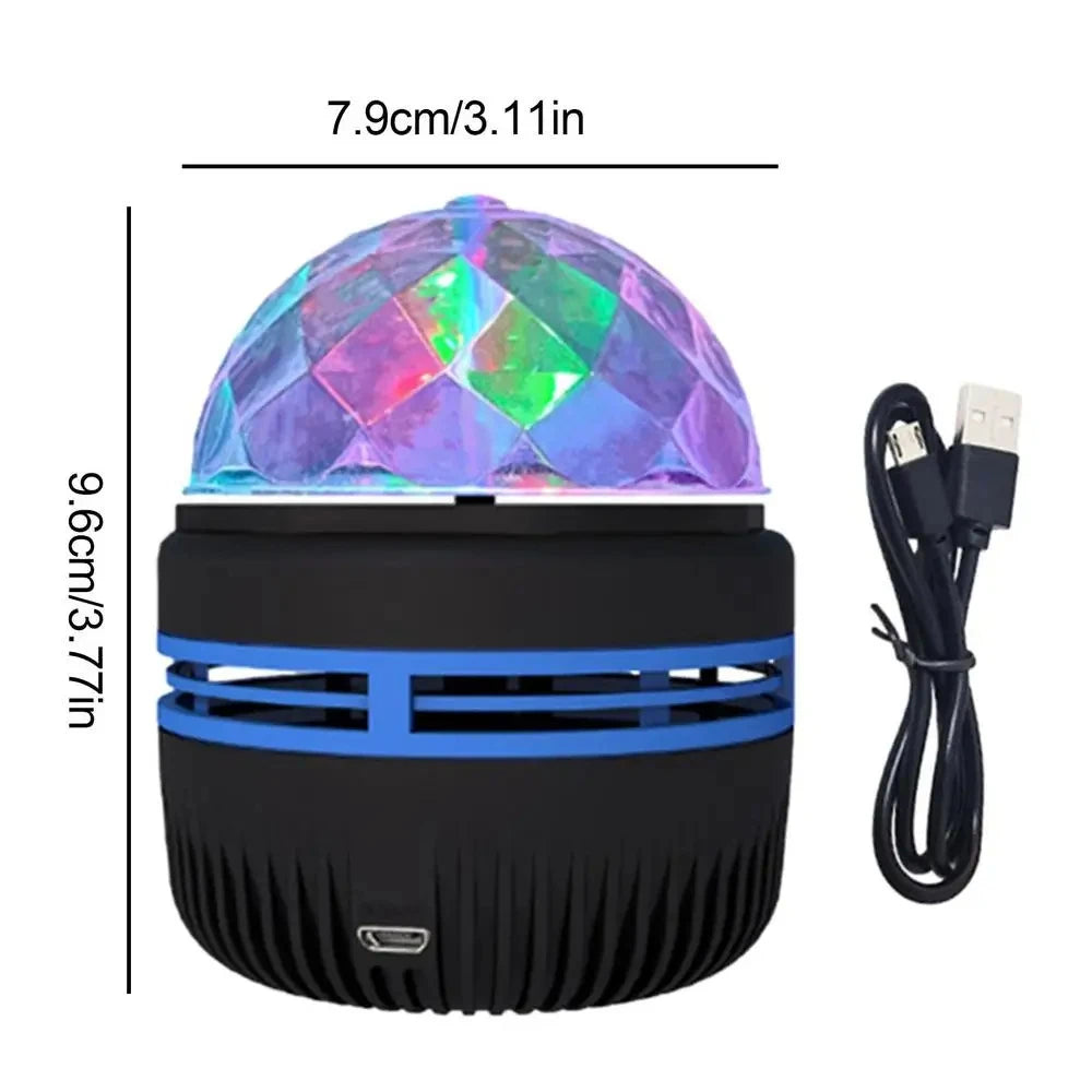 Starry Sky Galaxy Projector Lamp – LED Night Light with Remote