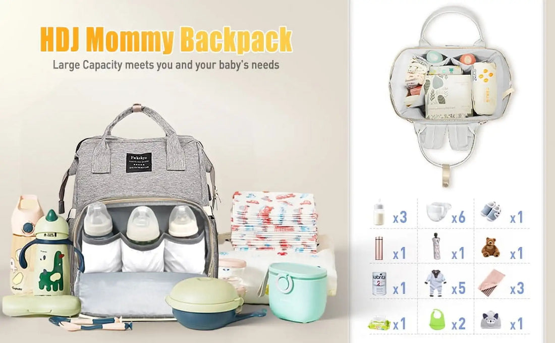 Waterproof Mummy Diaper Backpack