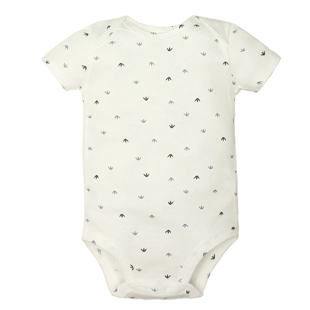 5PCS Baby Cotton Bodysuits