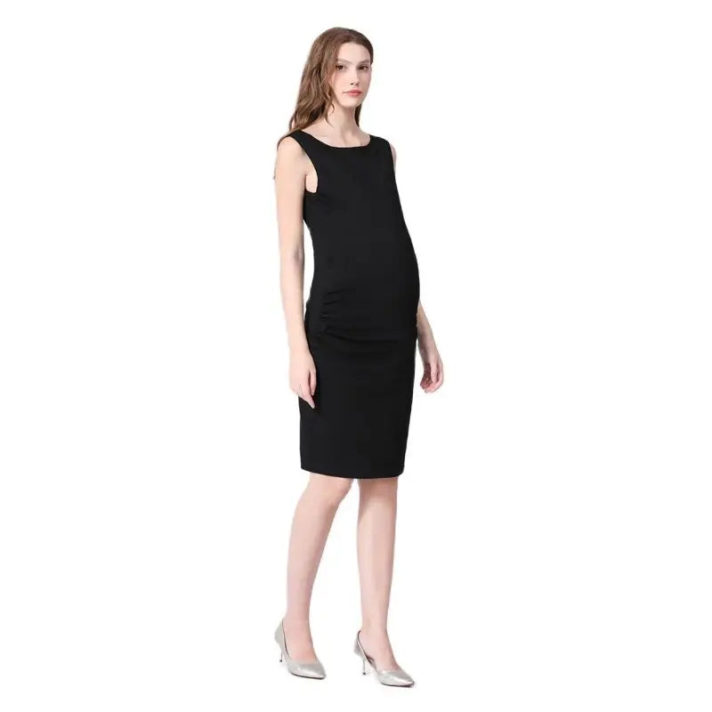 Sleeveless Summer Maternity Dress