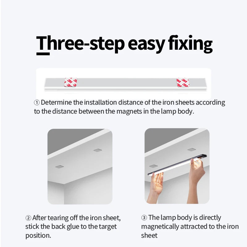 USB Rechargeable Motion Sensor LED Night Light