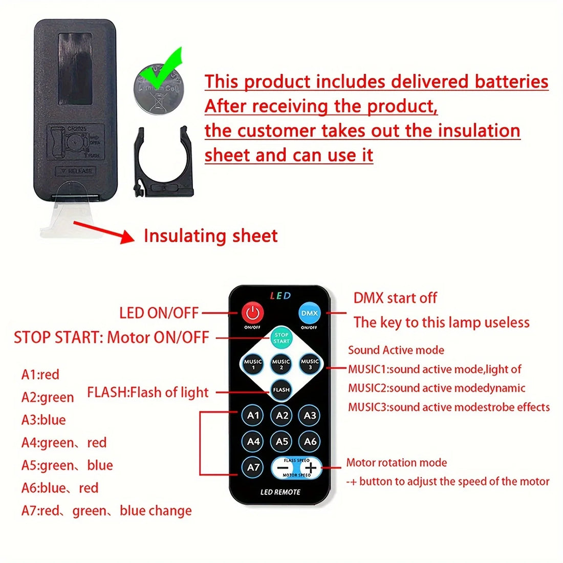 Starry Sky Galaxy Projector Lamp – LED Night Light with Remote