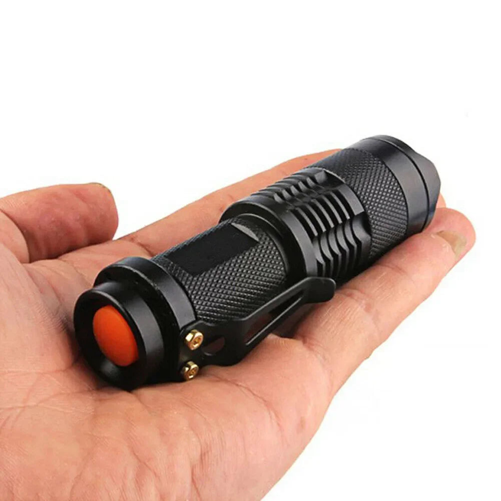 Waterproof Tactical LED Flashlight – Portable 3-Mode Torch