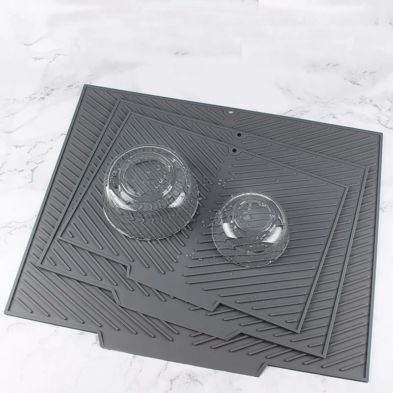 Silicone Drain Mat – Bar & Kitchen Sink Insulation Pad