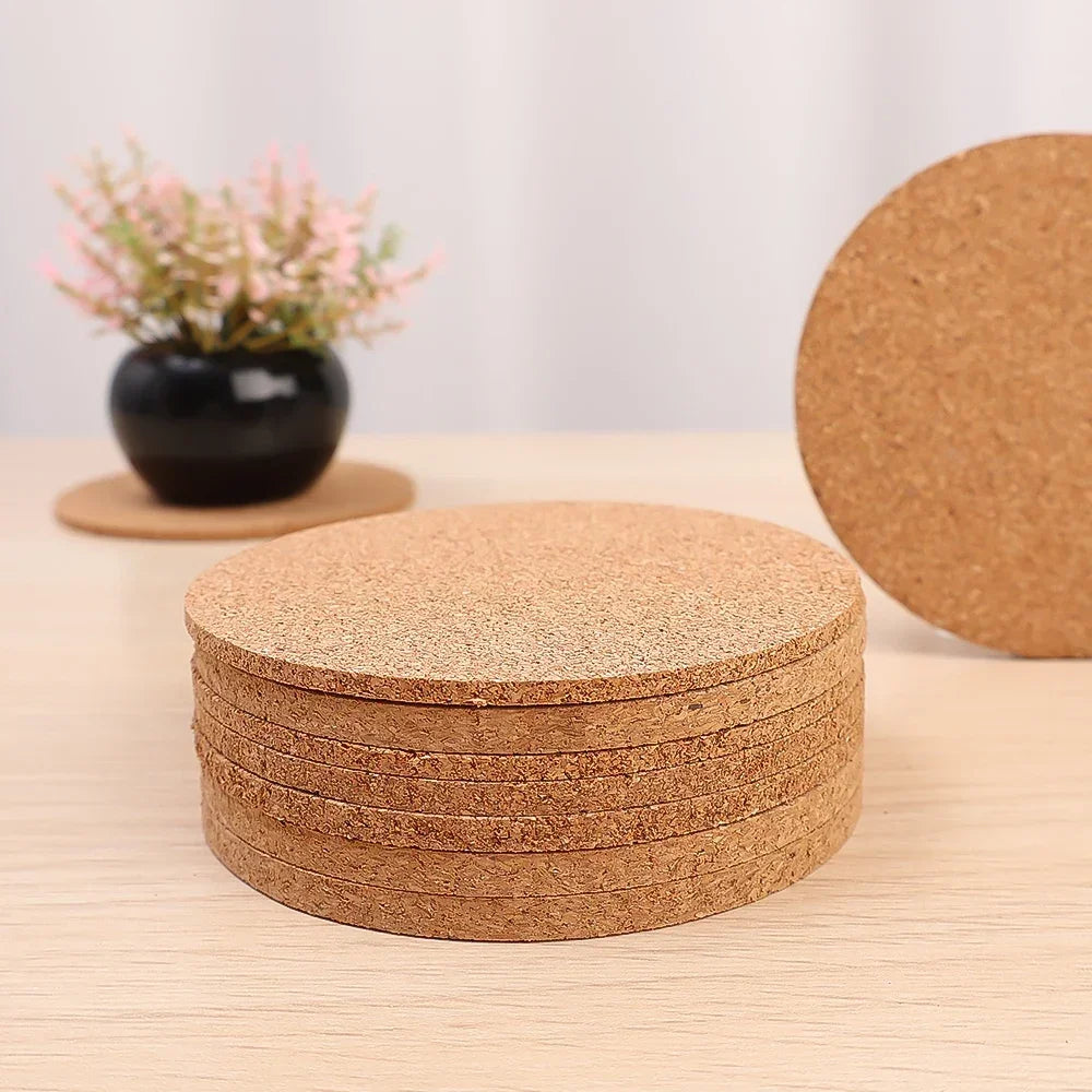 Natural Cork Coasters