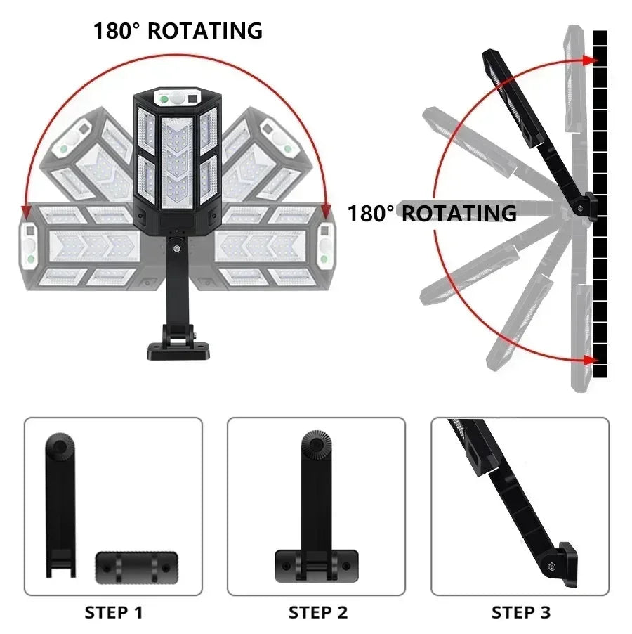 Solar LED Motion Sensor Light