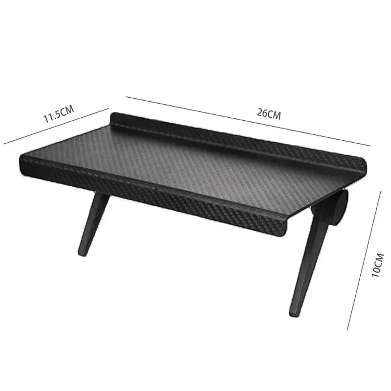Screen Top Storage Rack – No-Drill Shelf for TV, Monitor, Router