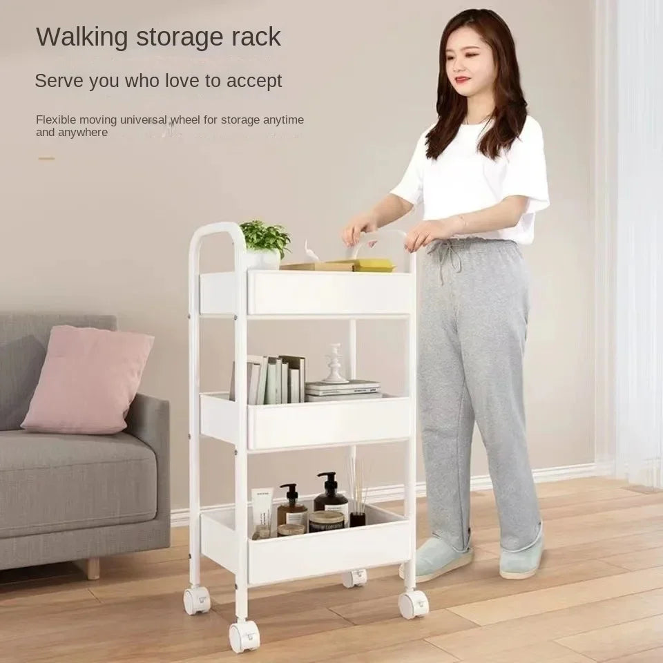 Multi-Level Mobile Storage Rack