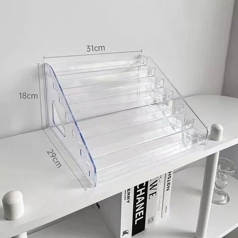 Transparent Makeup Organizer Storage Box