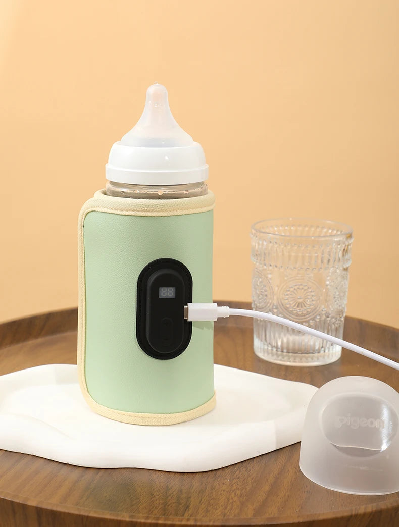 Portable USB Baby Bottle Warmer for Travel & Car Use
