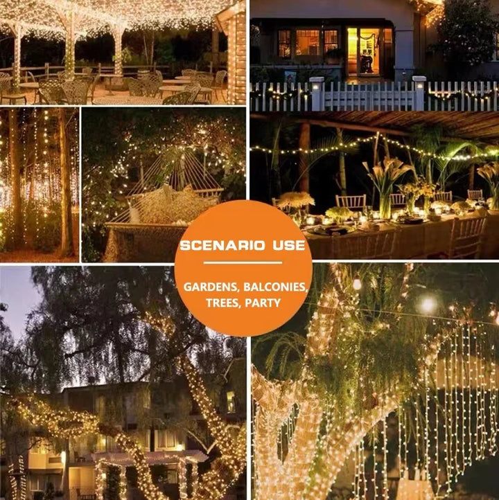 Solar Copper Wire Fairy Lights