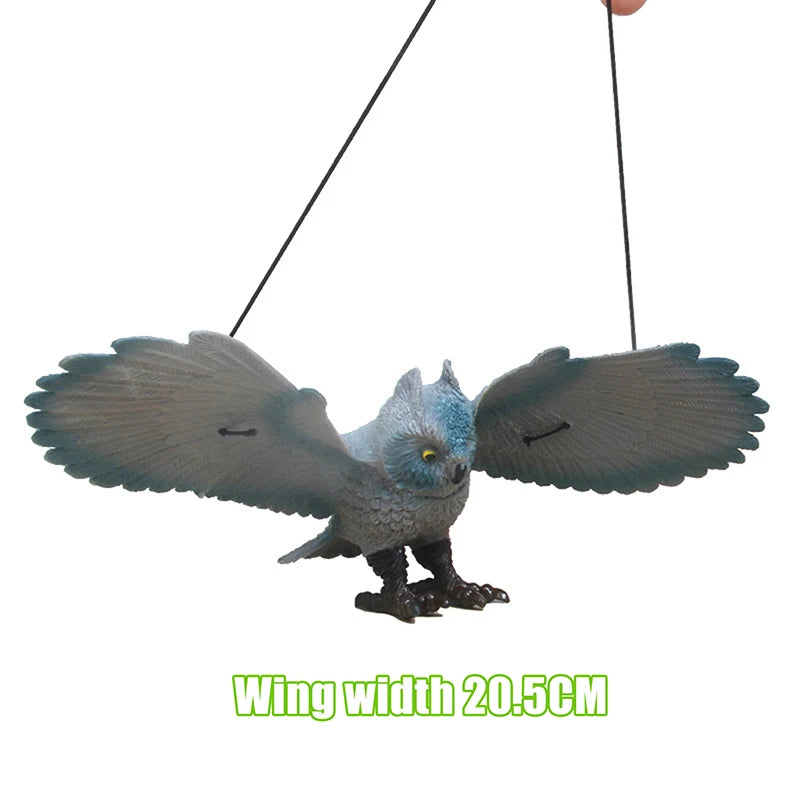 Outdoor Eagle Figurine – Hanging Bird Deterrent Decoy