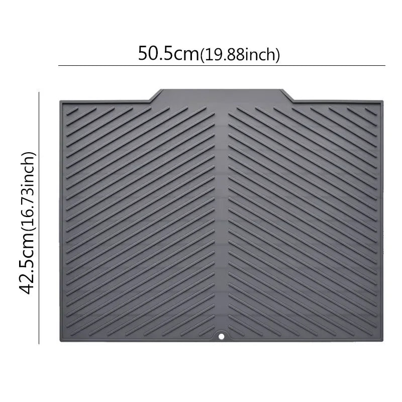 Silicone Drain Mat – Bar & Kitchen Sink Insulation Pad