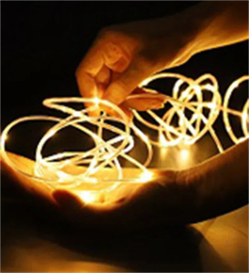 20m USB LED String Lights – Warm White Fairy Lights for Decor