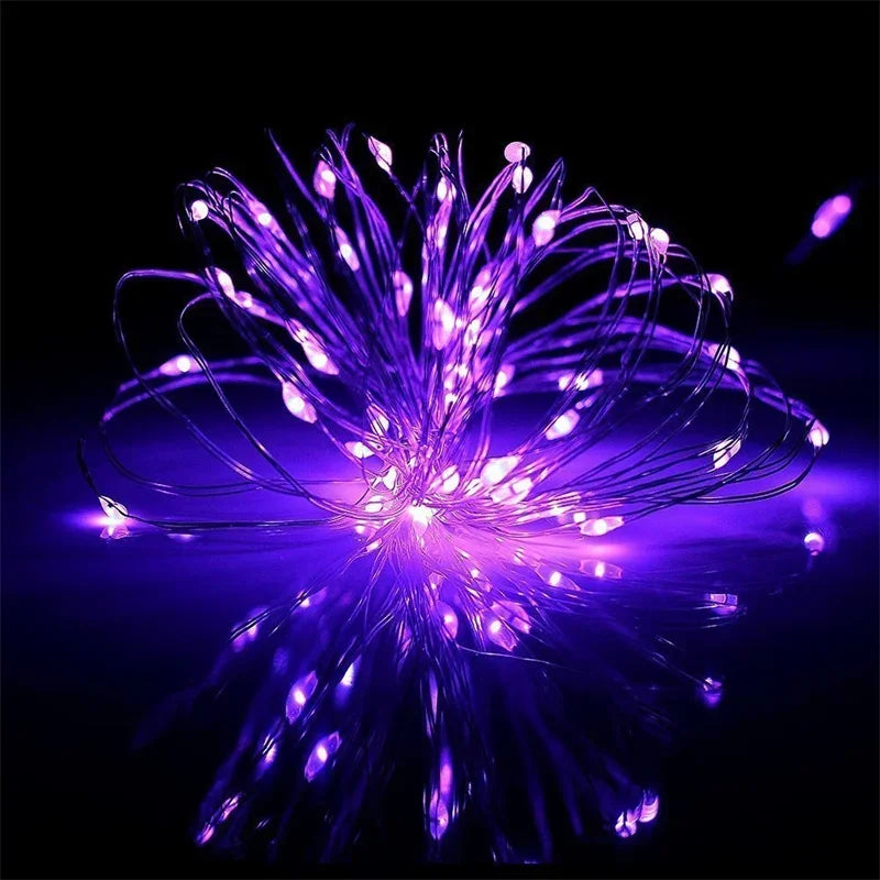 20m USB LED String Lights – Warm White Fairy Lights for Decor