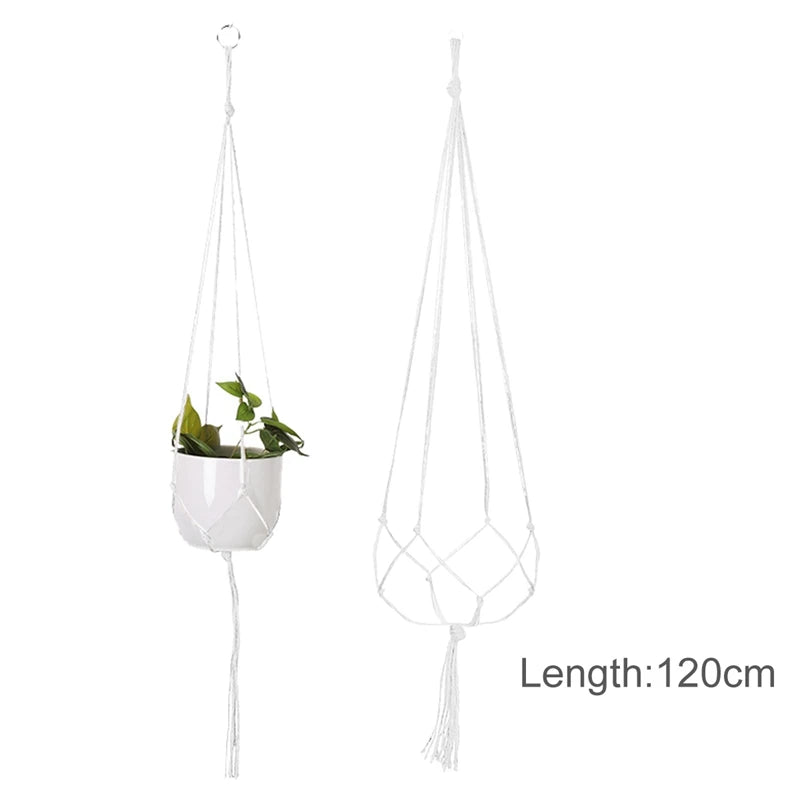 Handmade Macrame Plant Hanger – Hanging Flower Pot Planter