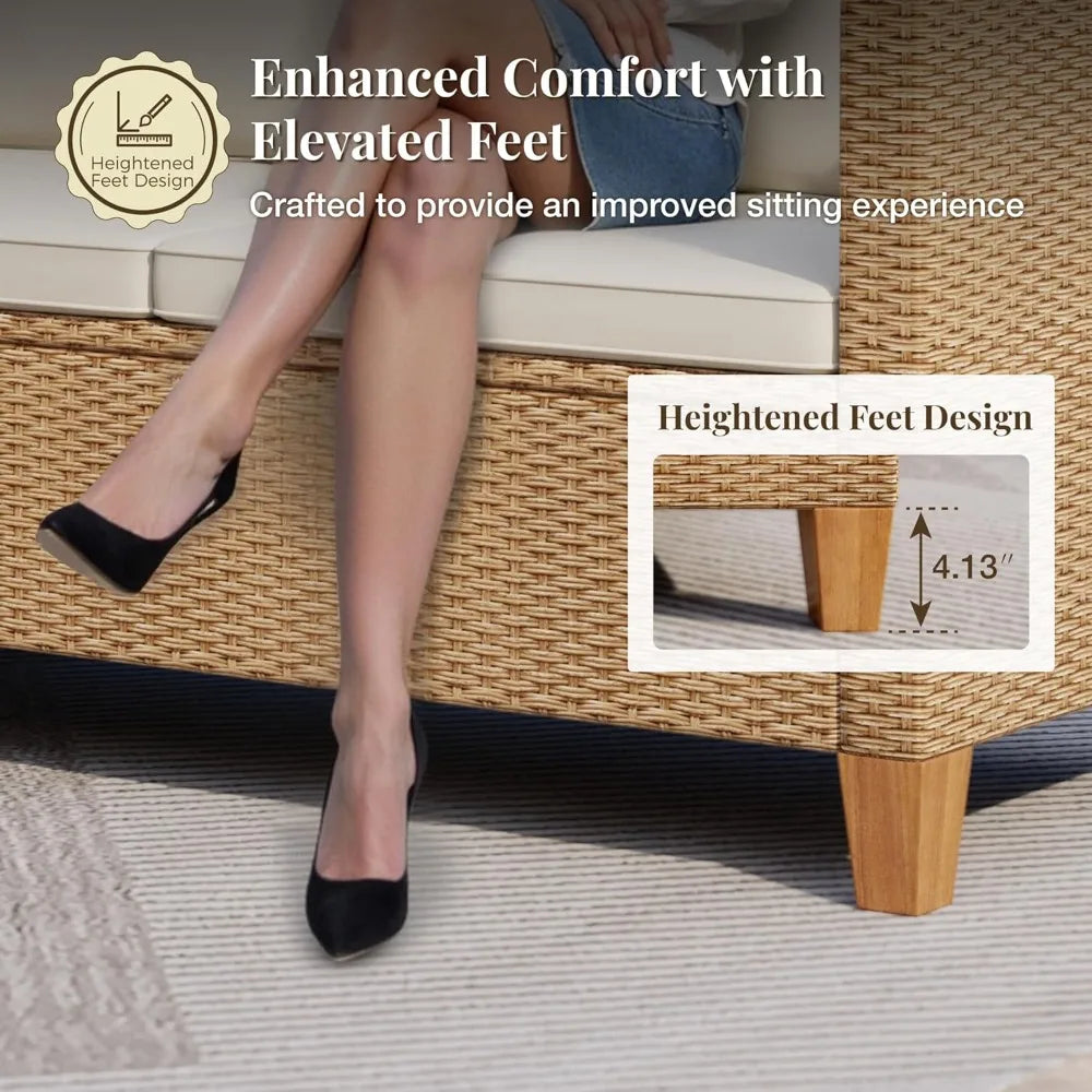 3-Piece Outdoor Patio Furniture Set