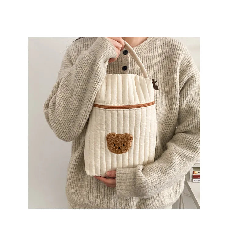 Cotton Bear Baby Diaper Bag – Mommy Handbag Organizer