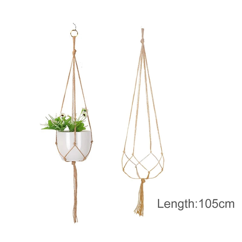 Handmade Macrame Plant Hanger – Hanging Flower Pot Planter