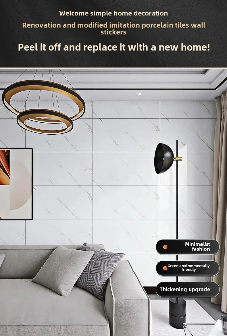 PVC Marble Wall & Floor Stickers