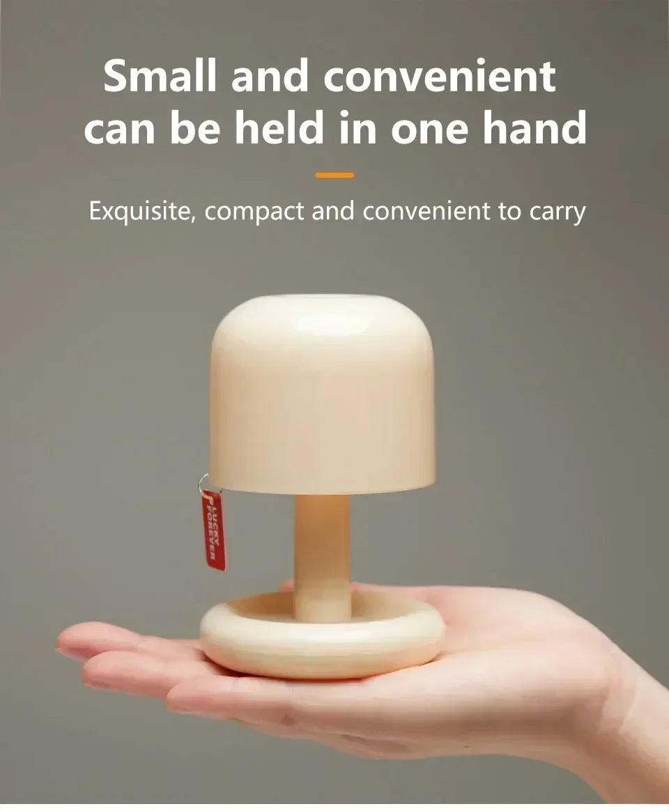 Mini Mushroom LED Night Lamp