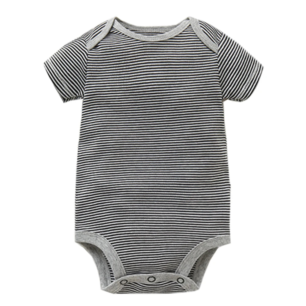 5PCS Baby Cotton Bodysuits