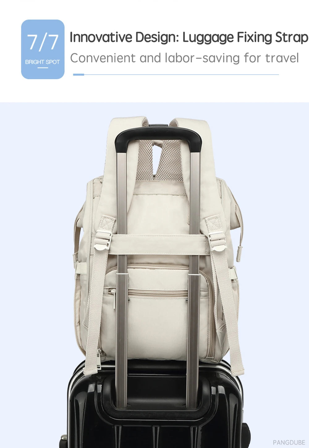PANGDUBE Baby Nappy Backpack