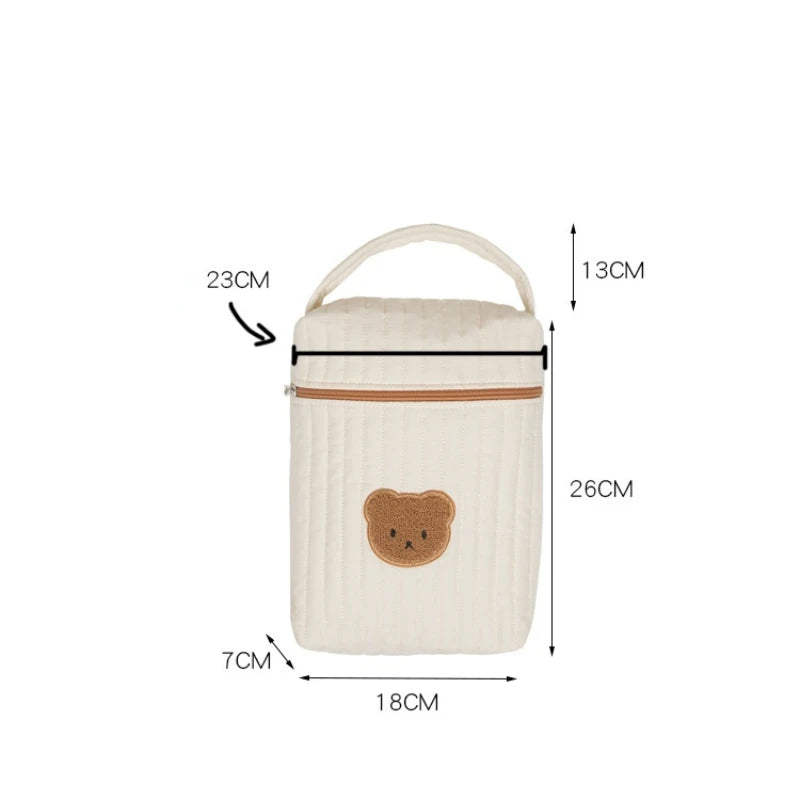 Cotton Bear Baby Diaper Bag – Mommy Handbag Organizer