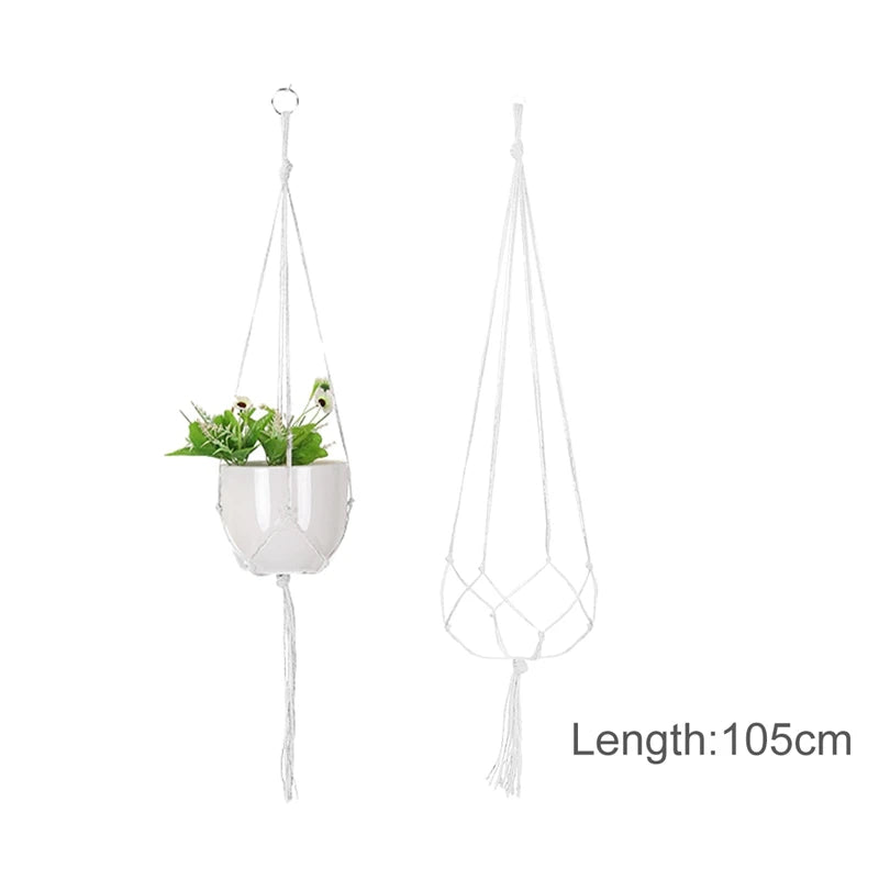 Handmade Macrame Plant Hanger – Hanging Flower Pot Planter