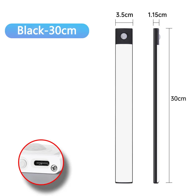 USB Rechargeable Motion Sensor LED Night Light