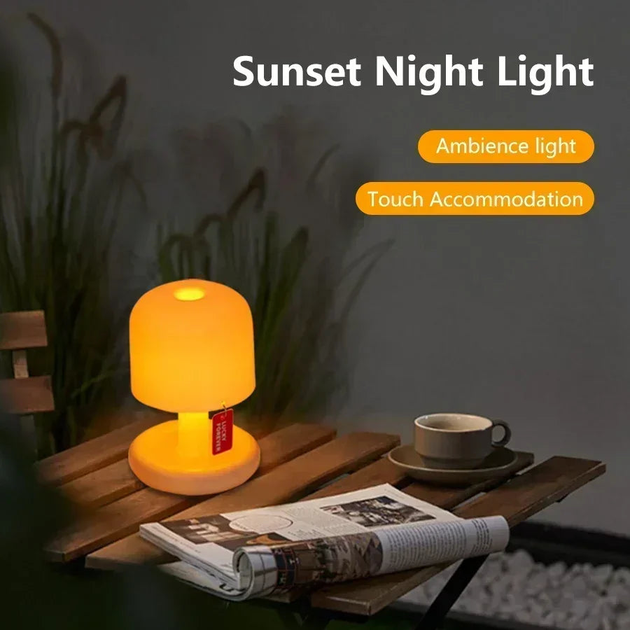 Mini Mushroom LED Night Lamp