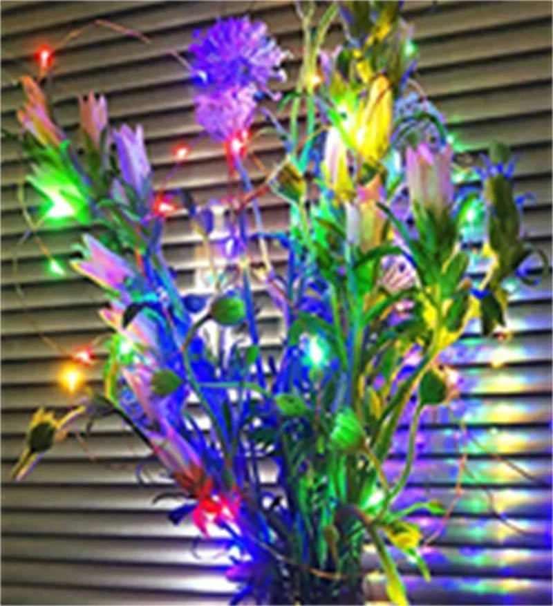 20m USB LED String Lights – Warm White Fairy Lights for Decor