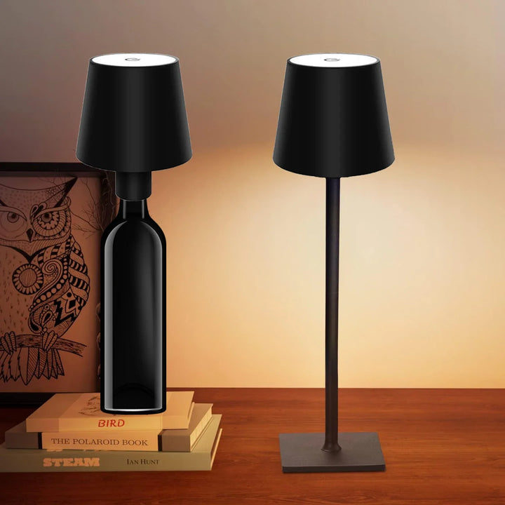 Cordless LED Touch Table Lamp – USB Rechargeable & Dimmable