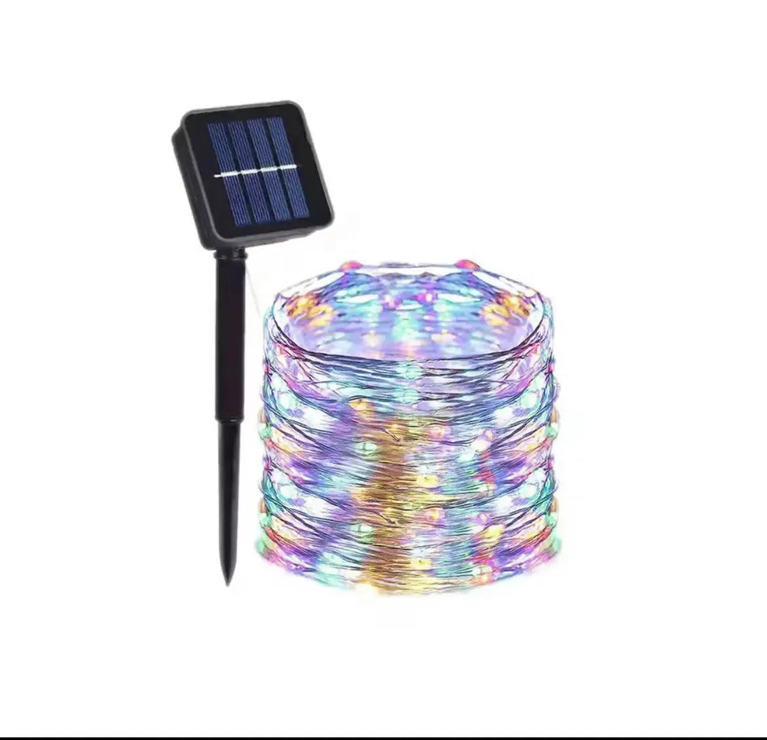 Solar Copper Wire Fairy Lights