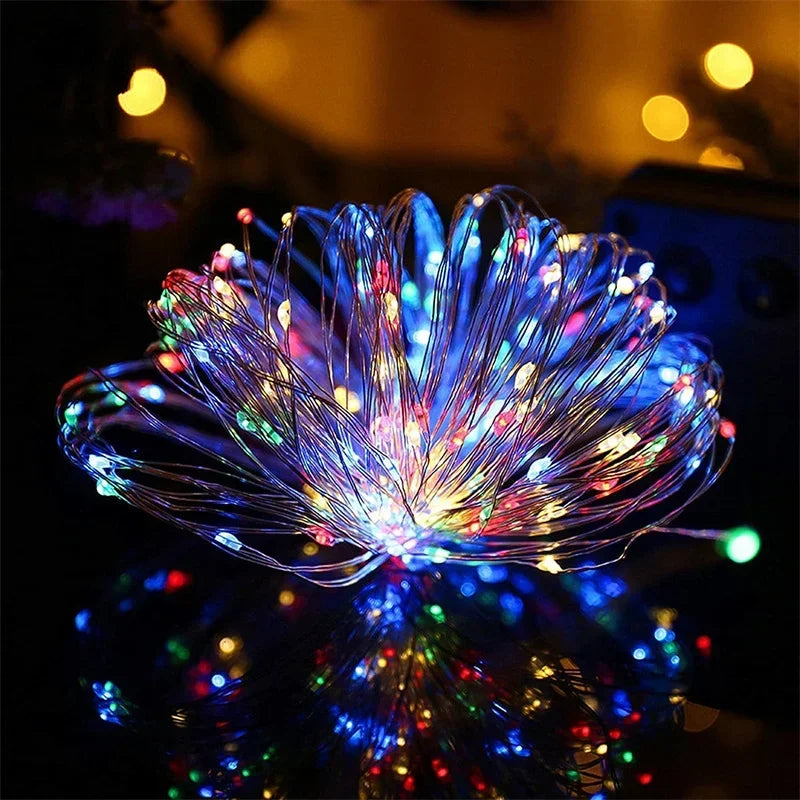 20m USB LED String Lights – Warm White Fairy Lights for Decor