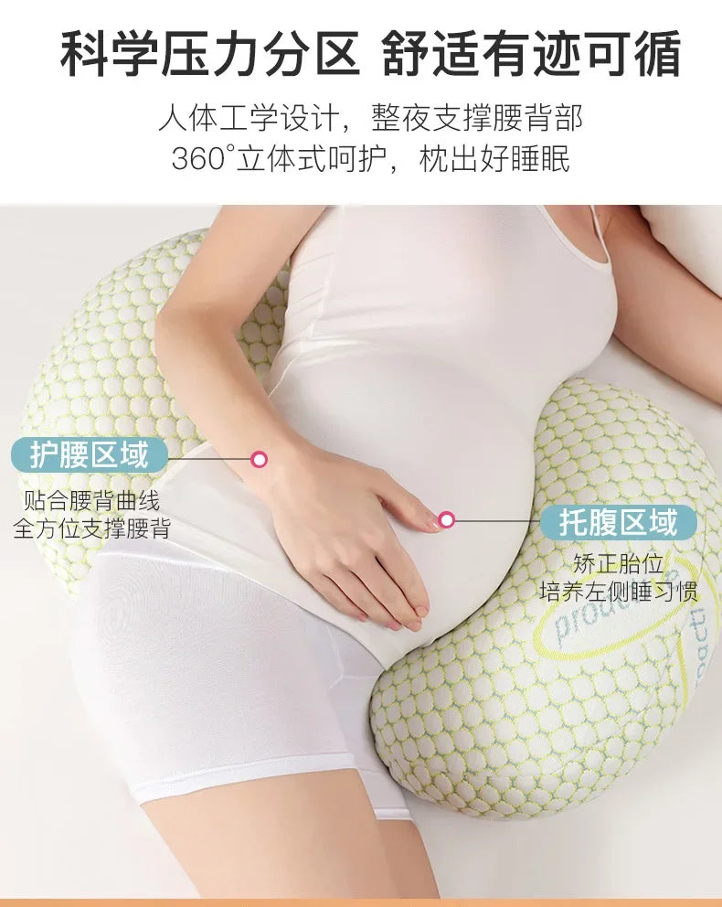 Full Body Maternity Pillow for Pregnancy Support