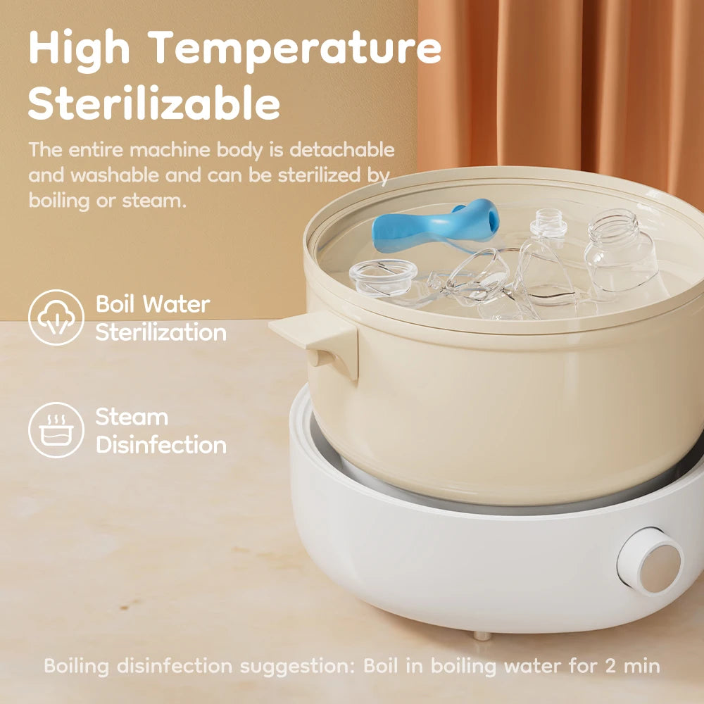 Manual Breast Pump with Baby Nipple & Milk Bottle – BPA Free