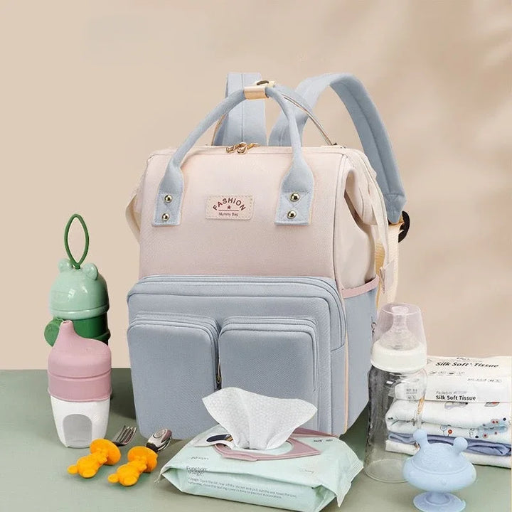 Waterproof Mommy Diaper Backpack – Large Capacity Travel Bag