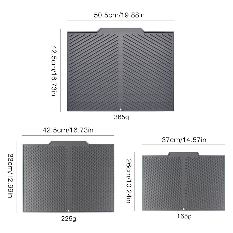 Silicone Drain Mat – Bar & Kitchen Sink Insulation Pad