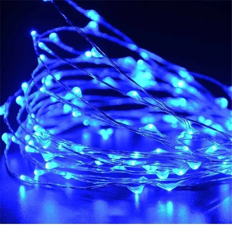 20m USB LED String Lights – Warm White Fairy Lights for Decor