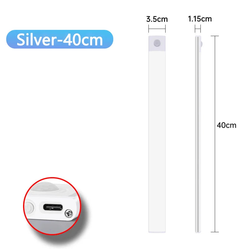 USB Rechargeable Motion Sensor LED Night Light