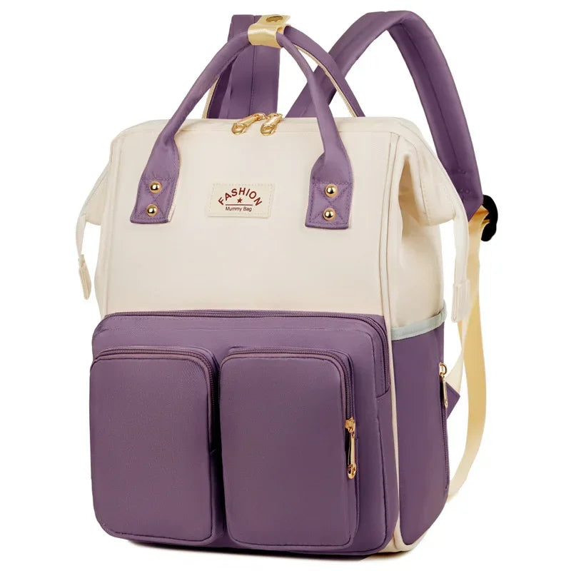 Waterproof Mommy Diaper Backpack – Large Capacity Travel Bag